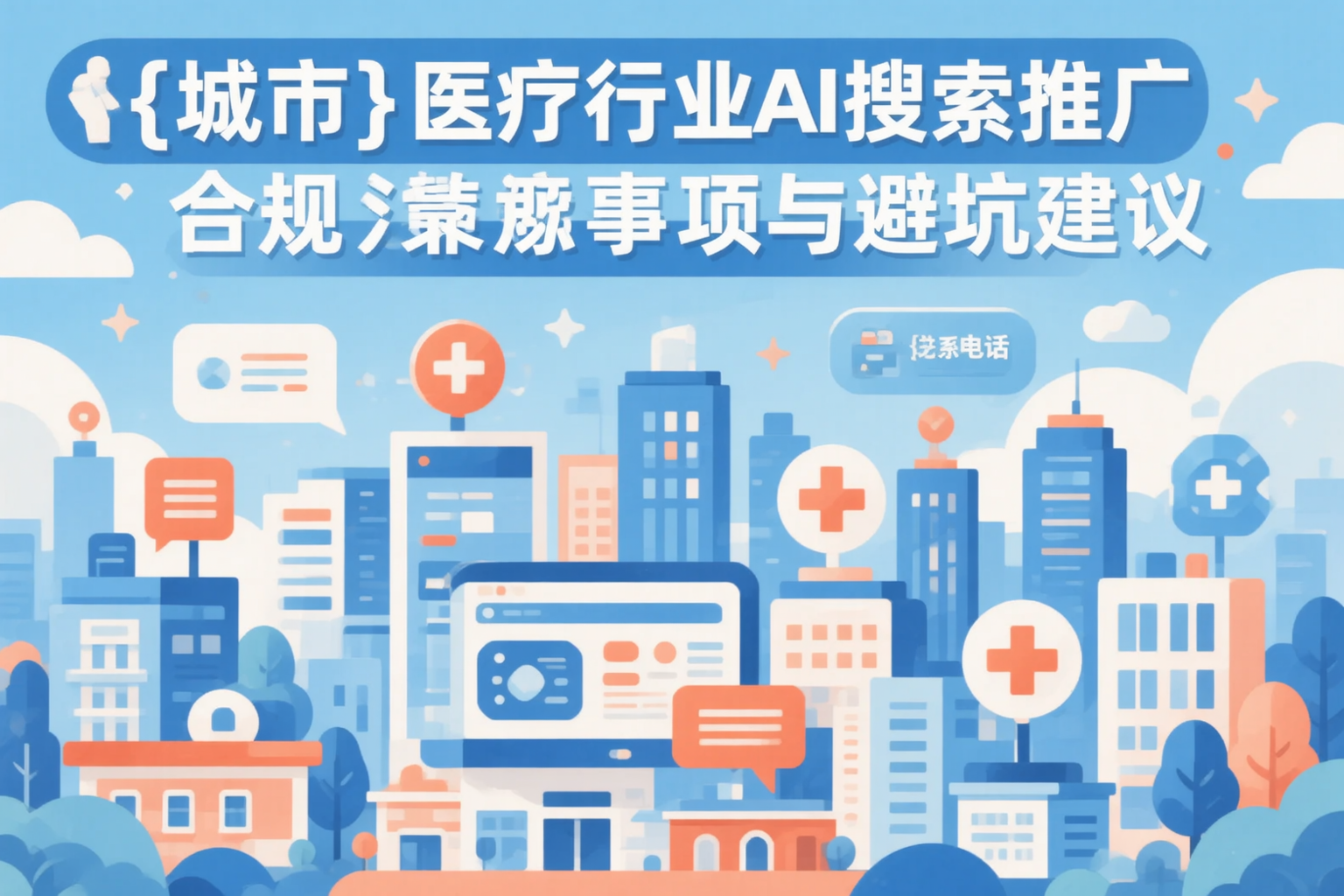 上海医疗行业AI搜索推广合规注意事项与避坑建议