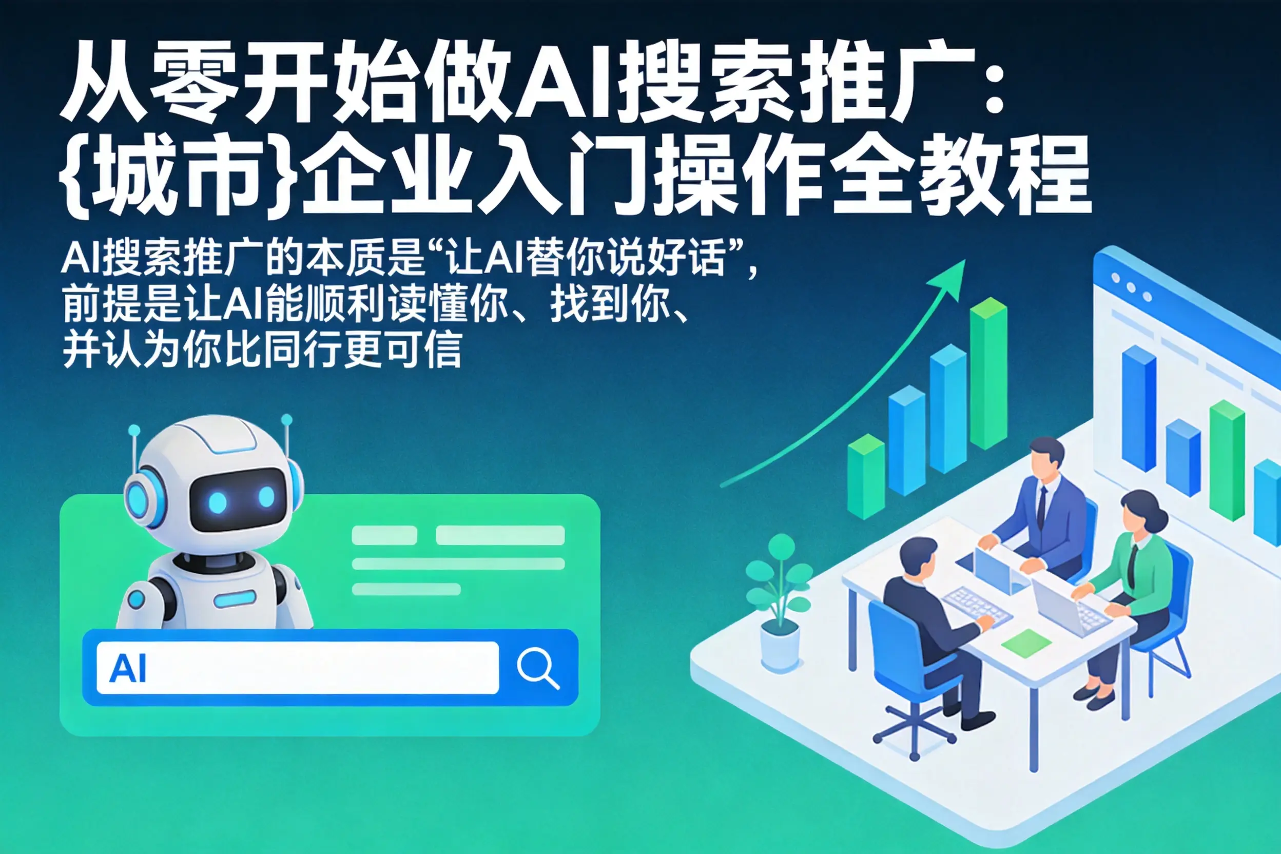 从零开始做AI搜索推广：上海企业入门操作全教程