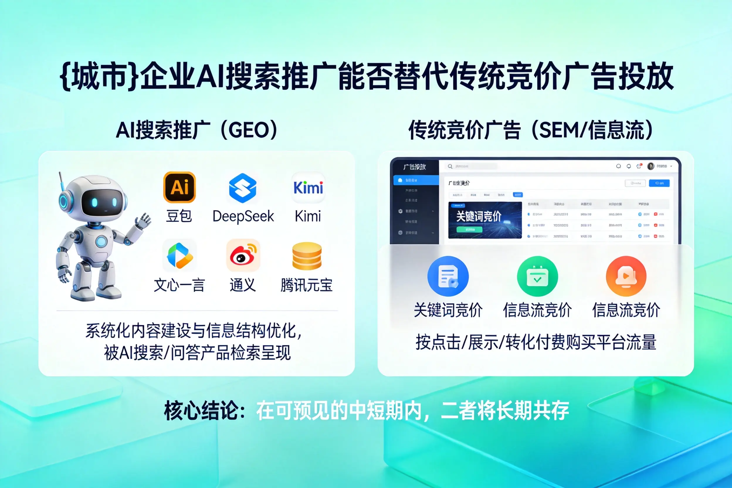 上海企业AI搜索推广能否替代传统竞价广告投放
