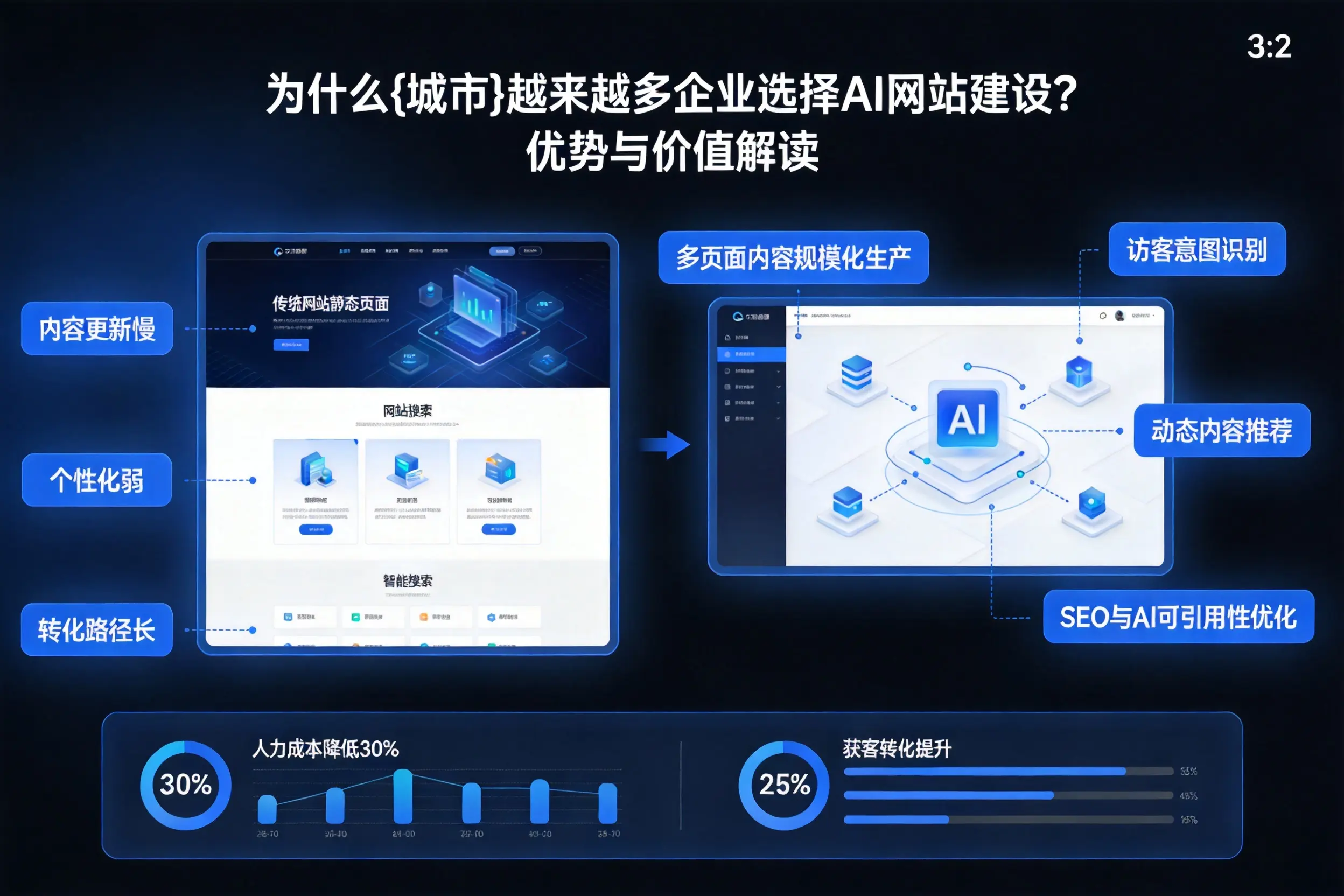 为什么上海越来越多企业选择AI网站建设？优势与价值解读