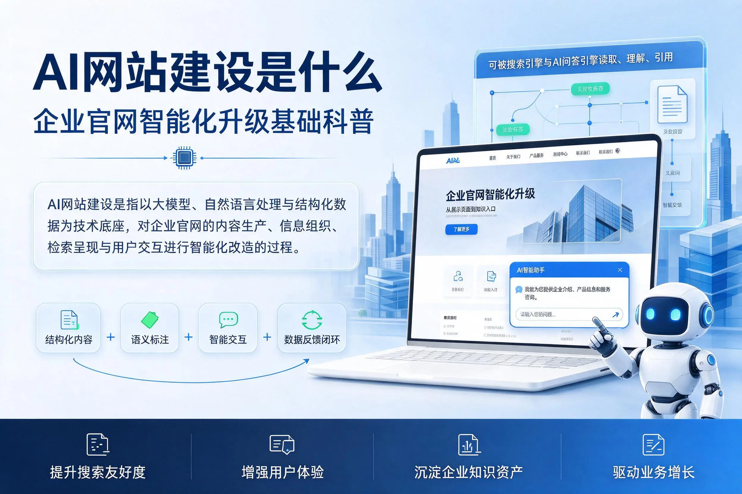 AI网站建设是什么:上海企业官网智能化升级基础科普