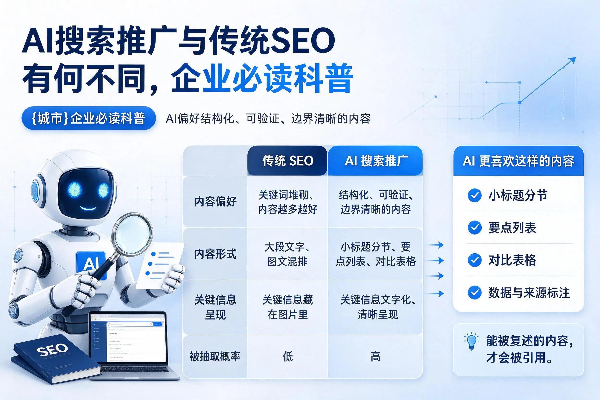 AI搜索推广与传统SEO有何不同,上海企业必读科普
